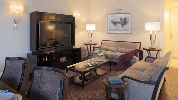 Фотография: Гостиная в стиле Классический, Квартира, Проект недели, Москва, Ар-деко, Faber Group – фото на INMYROOM