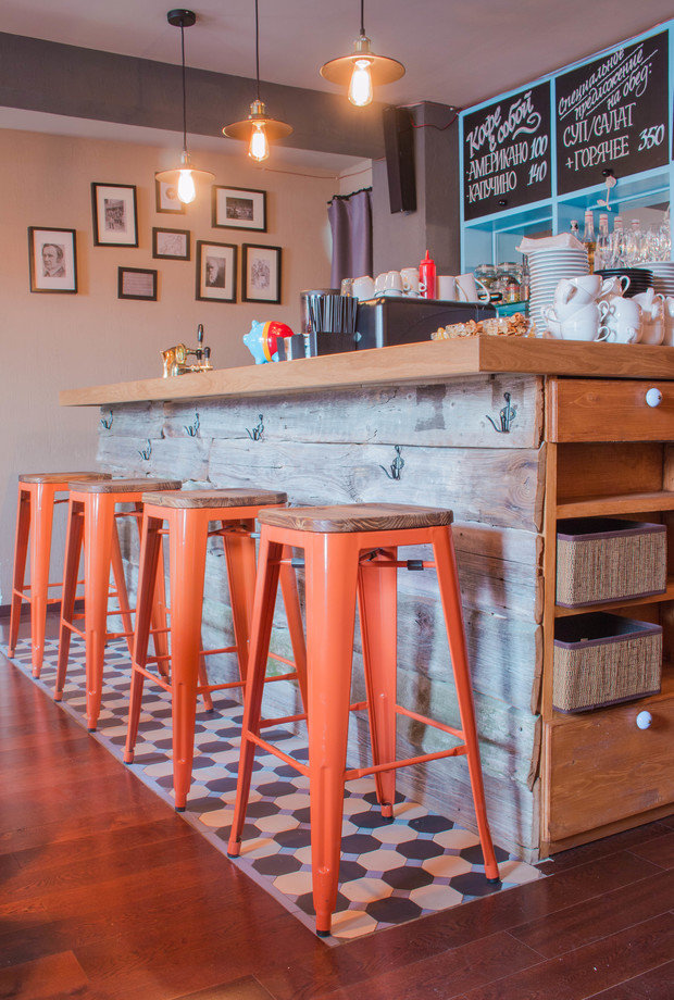 Фото из портфолио Кафе Пороселло, Москва – фотографии дизайна интерьеров на INMYROOM