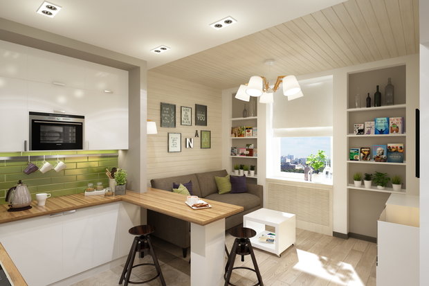 Фото из портфолио Приморский пр. – фотографии дизайна интерьеров на INMYROOM