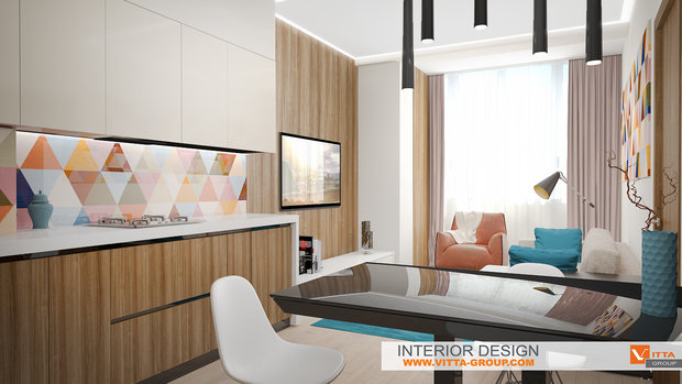 Фото из портфолио В мягких тонах – фотографии дизайна интерьеров на INMYROOM