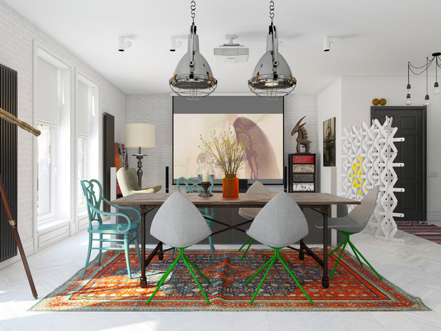 Фотография: Кухня и столовая в стиле Эклектика – фото на INMYROOM