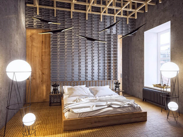 Фотография: Спальня в стиле Хай-тек, Ремонт на практике, «Точка ремонта», Дмитрий Кулаков – фото на INMYROOM