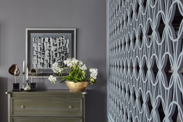 Фотография: Декор в стиле Современный, Эклектика, Квартира, Проект недели, Москва, Сталинка, Кирпичный дом, 1 комната, 2 комнаты, 40-60 метров, Оксана Станиславова, Алена Дзуцева, SODA Homedecor – фото на INMYROOM