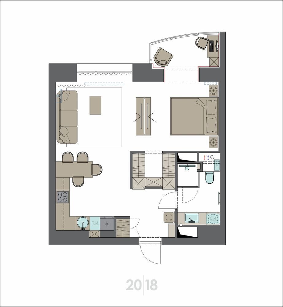 План с расстановкой мебели План с расстановкой мебели