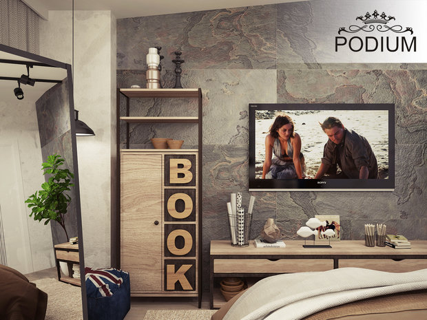 Фото из портфолио Спальня в стиле Лофт – фотографии дизайна интерьеров на INMYROOM