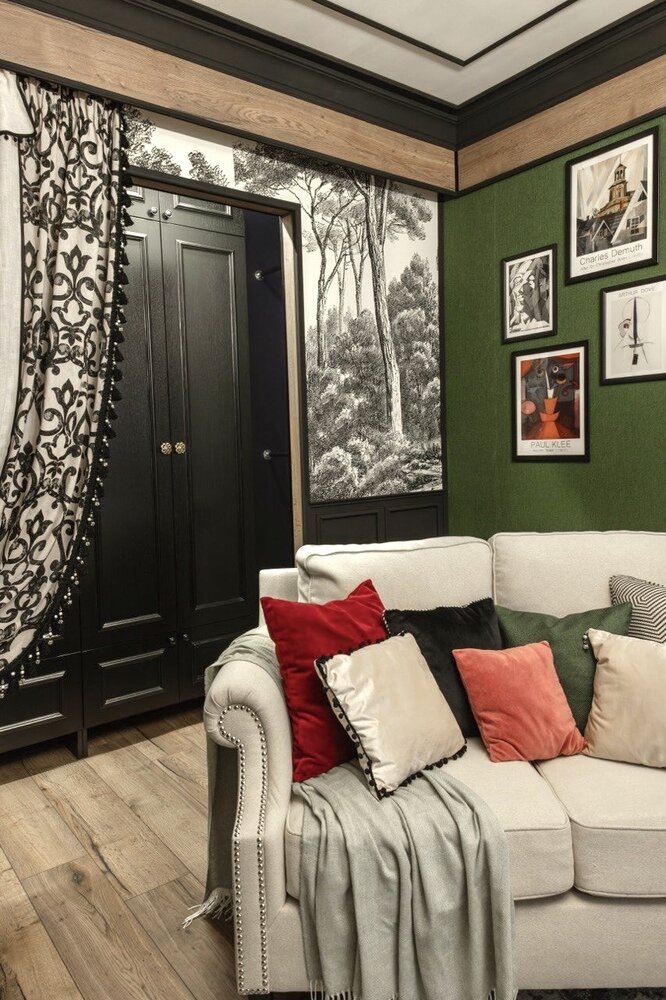 Фотография: в стиле , Квартира, Москва, Ремонт на практике, Хрущевка, Кирпичный дом, 1 комната, до 40 метров – фото на INMYROOM