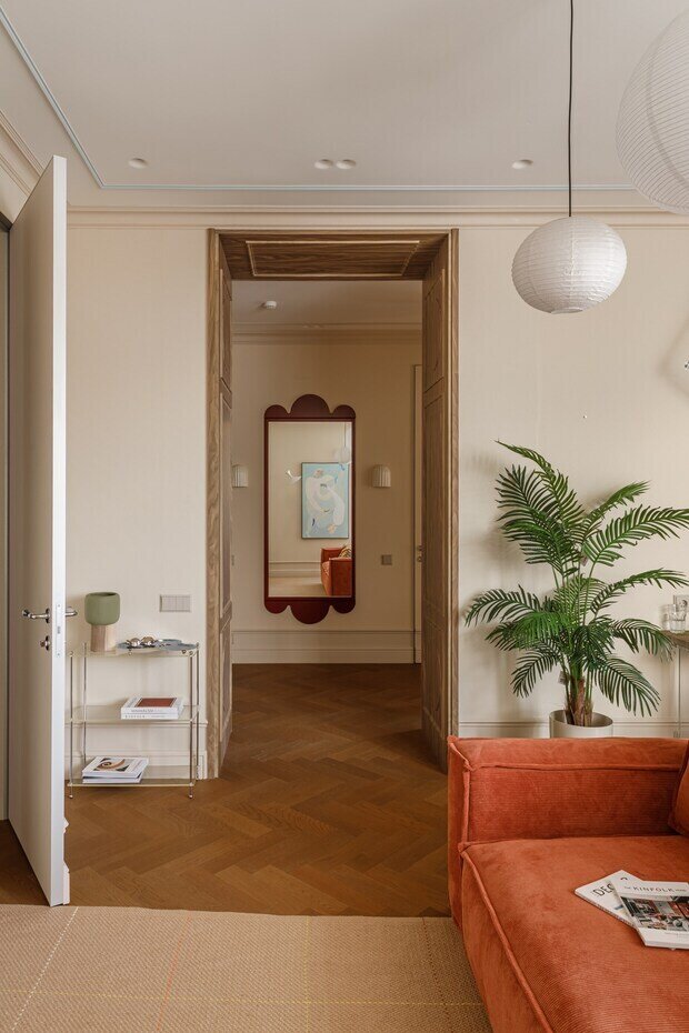 Фотография: Гостиная в стиле Современный, Квартира, Проект дня, Астана, 60-90 метров, современный с элементами эклектики, Динара Усманова – фото на INMYROOM