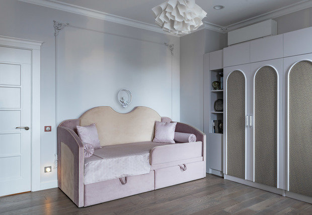 Фотография: Детская в стиле Классический, Современный, Дом, Проект недели, Дом и дача, Московская область, 4 и больше, Более 90 метров, Екатерина Реброва – фото на INMYROOM