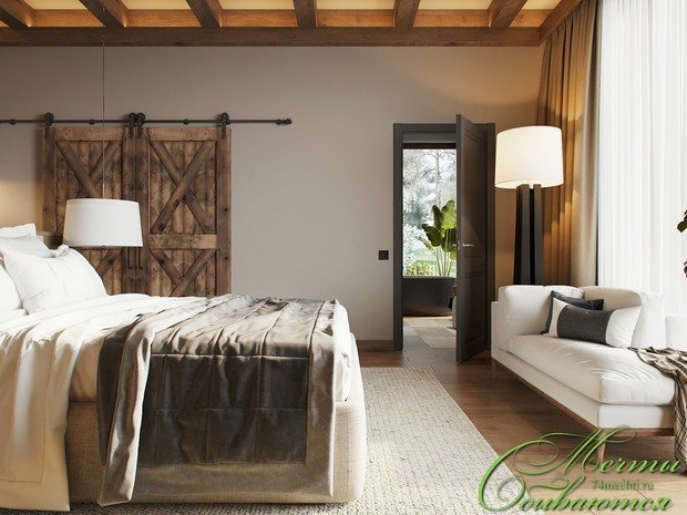 Фото из портфолио Спальня DE CHALET HOUSE – фотографии дизайна интерьеров на INMYROOM