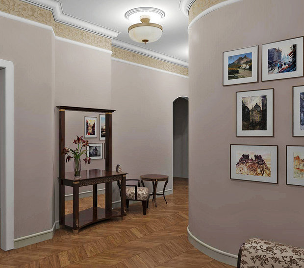 Фото из портфолио КВАРТИРА 120 КВ. МЕТРОВ - Стиль –Новая классика(traditional) – фотографии дизайна интерьеров на INMYROOM