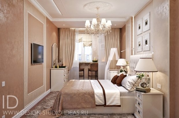 Фото из портфолио ЭЛЕГАНТНАЯ НЕОКЛАССИКА В СИМФЕРОПОЛЕ, 71 м² – фотографии дизайна интерьеров на INMYROOM