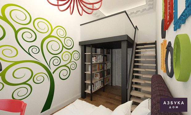 Фото из портфолио Квартира на наб. Макарова – фотографии дизайна интерьеров на INMYROOM