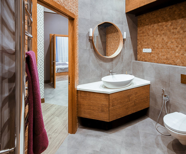 Фото из портфолио 77м2 Eco Реализация – фотографии дизайна интерьеров на INMYROOM