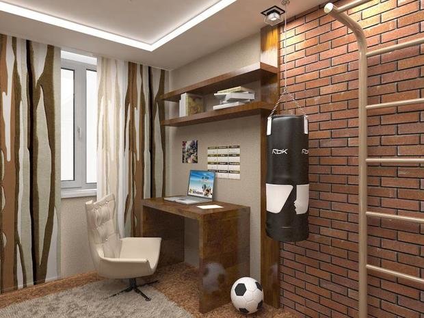 Фото из портфолио Комната – фотографии дизайна интерьеров на InMyRoom.ru