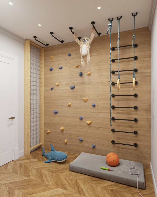 Фотография: Детская в стиле Современный, Эклектика, Квартира, Проект недели, Самара, 3 комнаты, Более 90 метров, Айгуль Султанова – фото на INMYROOM