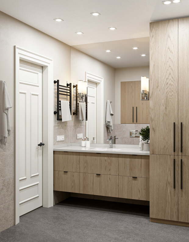 Фото из портфолио Октябрьская – фотографии дизайна интерьеров на INMYROOM