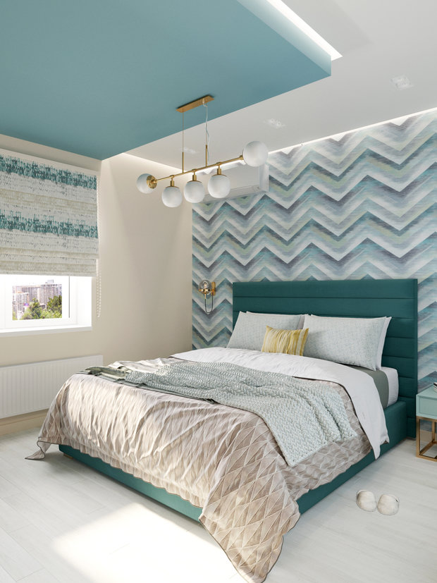 Фото из портфолио В оттенках синего – фотографии дизайна интерьеров на INMYROOM
