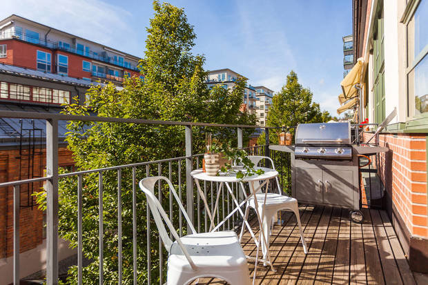 Фото из портфолио Стильная квартира-дуплекс – фотографии дизайна интерьеров на INMYROOM