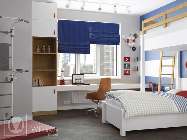 Фото из портфолио Квартира, в которой живет солнце  – фотографии дизайна интерьеров на INMYROOM