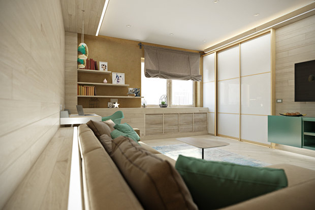 Фото из портфолио квартира для троих – фотографии дизайна интерьеров на INMYROOM
