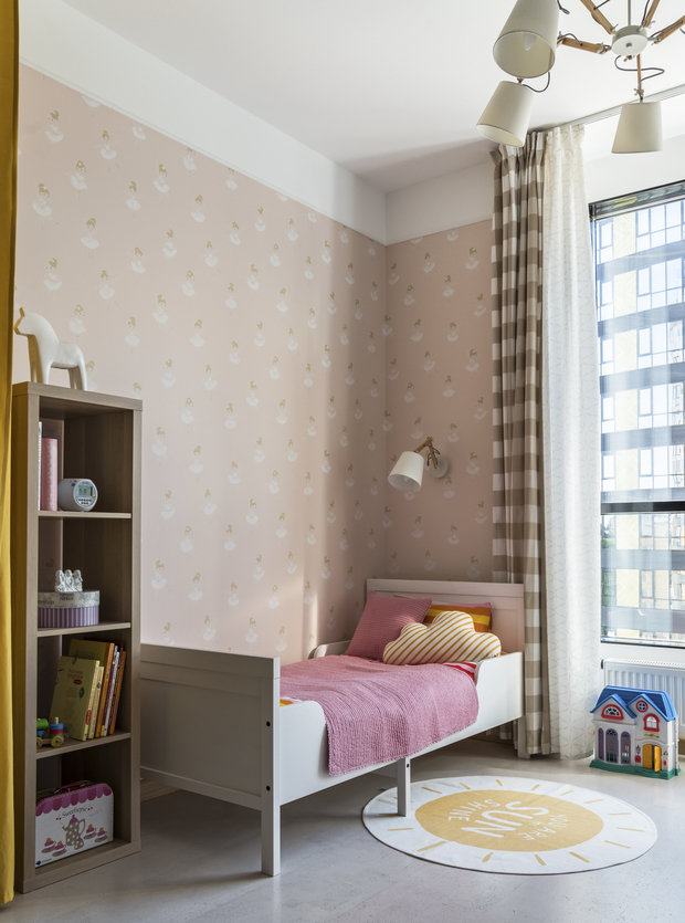 Фотография: Детская в стиле Современный, Квартира, Проект недели, Санкт-Петербург, 3 комнаты, Более 90 метров, Евгения Демидова – фото на INMYROOM