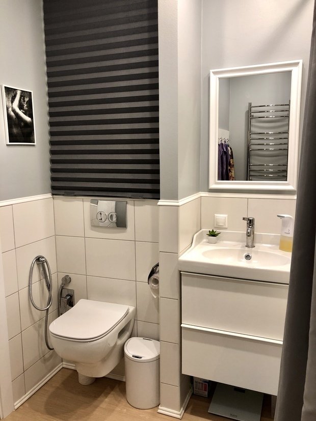 Фотография: Ванная в стиле Скандинавский,  – фото на INMYROOM