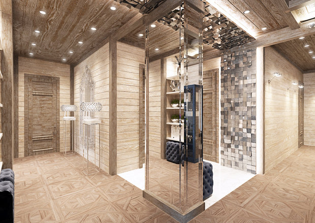 Фото из портфолио Мансардная квартира в Санкт-Петербурге  – фотографии дизайна интерьеров на INMYROOM