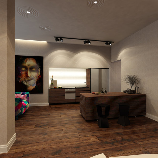 Фото из портфолио Проект "Интерьер с характером" – фотографии дизайна интерьеров на INMYROOM