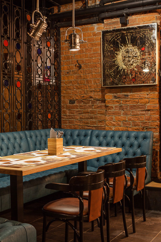 Фото из портфолио Ресторан "Закон Бернулли" – фотографии дизайна интерьеров на INMYROOM