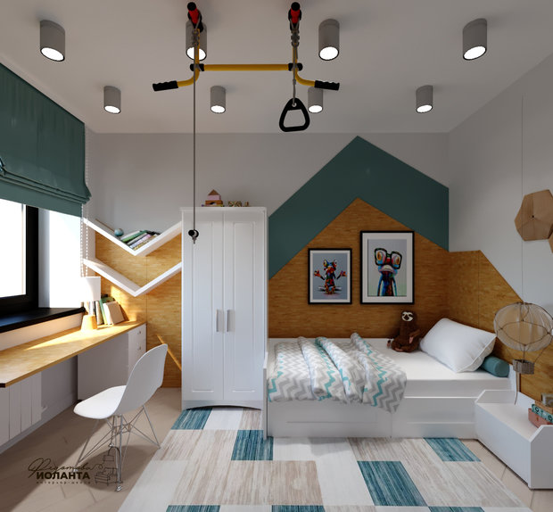 Фото из портфолио Детская комната 2 – фотографии дизайна интерьеров на INMYROOM