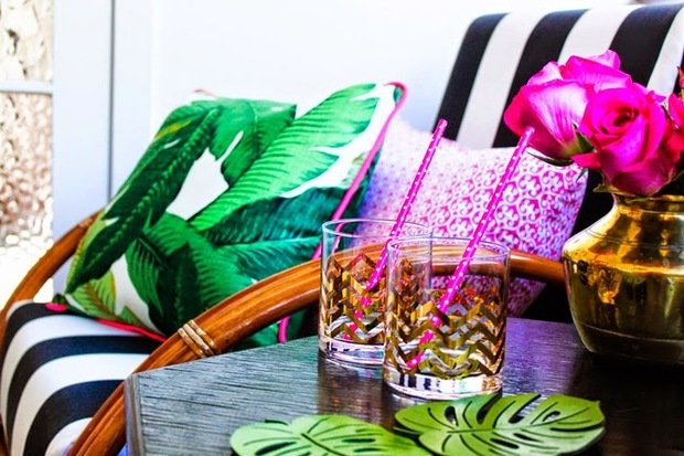 Фото из портфолио Тропические мотивы – фотографии дизайна интерьеров на INMYROOM