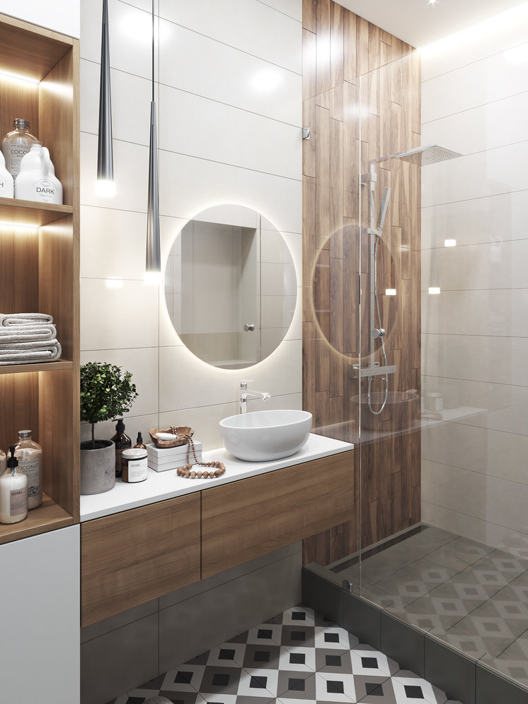 Фото из портфолио Санузел из проекта "Natural and modern" – фотографии дизайна интерьеров на INMYROOM Фото из портфолио Санузел из проекта "Natural and modern" – фотографии дизайна интерьеров на INMYROOM