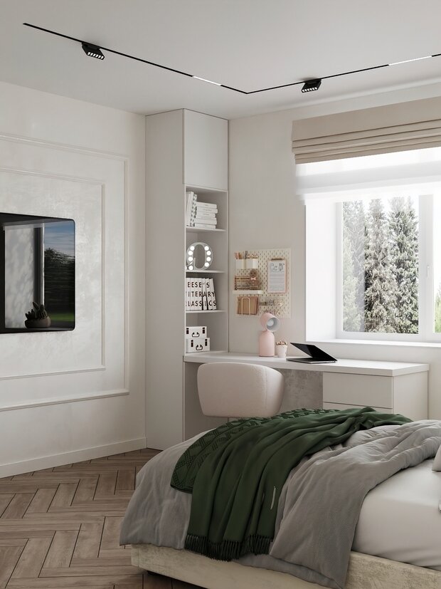 Фото из портфолио Дом Аквамарин – фотографии дизайна интерьеров на INMYROOM