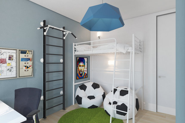 Фото из портфолио Заречье – фотографии дизайна интерьеров на INMYROOM