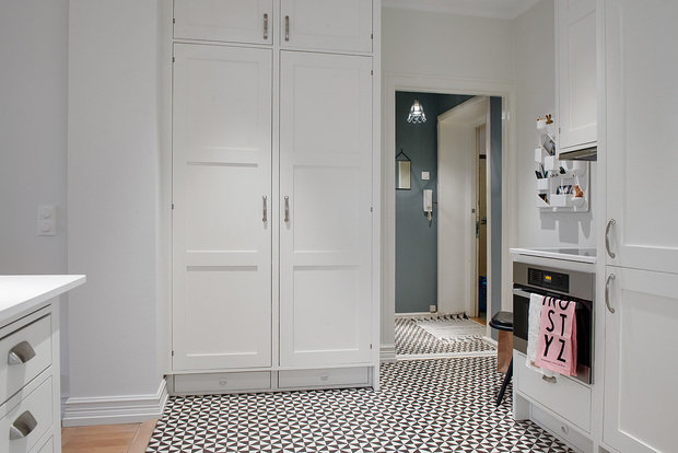 Фотография: Прихожая в стиле Скандинавский, Малогабаритная квартира, Квартира, Дома и квартиры – фото на INMYROOM