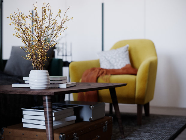 Фото из портфолио  Apartment «Summer garden»  – фотографии дизайна интерьеров на INMYROOM