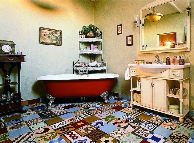 Фотография: Ванная в стиле , Интерьер комнат – фото на INMYROOM