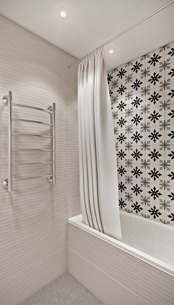 Фотография: Ванная в стиле Современный, Квартира, Проект недели, Co:Interior, Монолитный дом, 2 комнаты, 60-90 метров, Южно-Сахалинск – фото на INMYROOM Фотография: Ванная в стиле Современный, Квартира, Проект недели, Co:Interior, Монолитный дом, 2 комнаты, 60-90 метров, Южно-Сахалинск – фото на INMYROOM