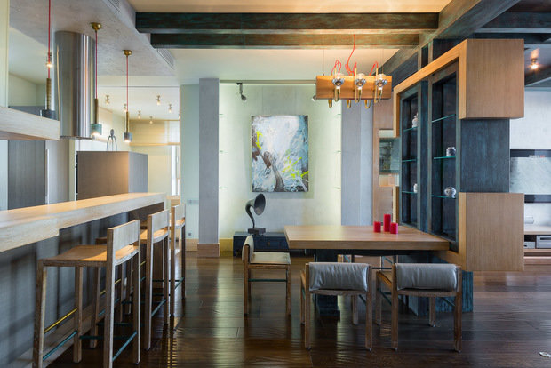 Фото из портфолио Loft Апартаменты / дизайн мебели, всего и вся – фотографии дизайна интерьеров на INMYROOM