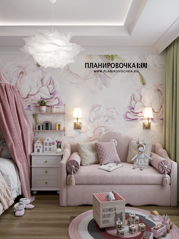 Фото из портфолио ЖК "Ясный", Детская 13,7 м2 – фотографии дизайна интерьеров на INMYROOM