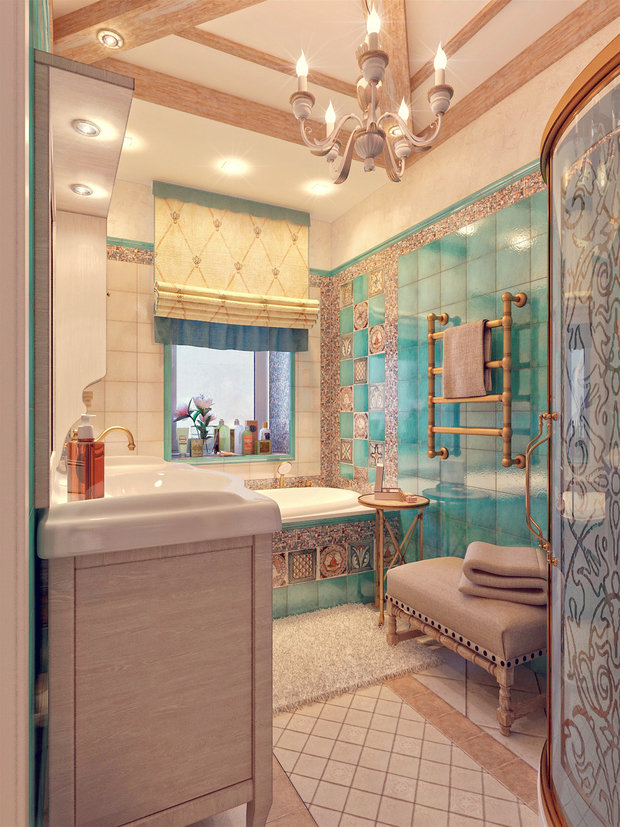 Фото из портфолио Домик в Семкино – фотографии дизайна интерьеров на INMYROOM