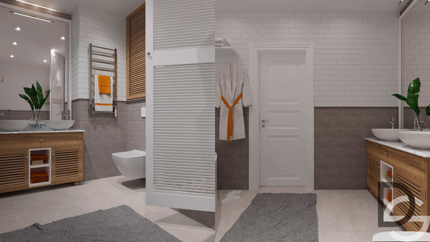 Фото из портфолио Квартира по ул. Аэродромная – фотографии дизайна интерьеров на INMYROOM