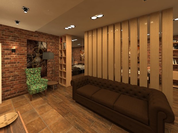 Фото из портфолио ЛОФТ – фотографии дизайна интерьеров на INMYROOM