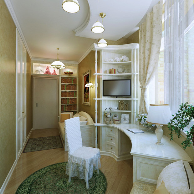 Фото из портфолио Кабинет в классическом стиле. – фотографии дизайна интерьеров на INMYROOM