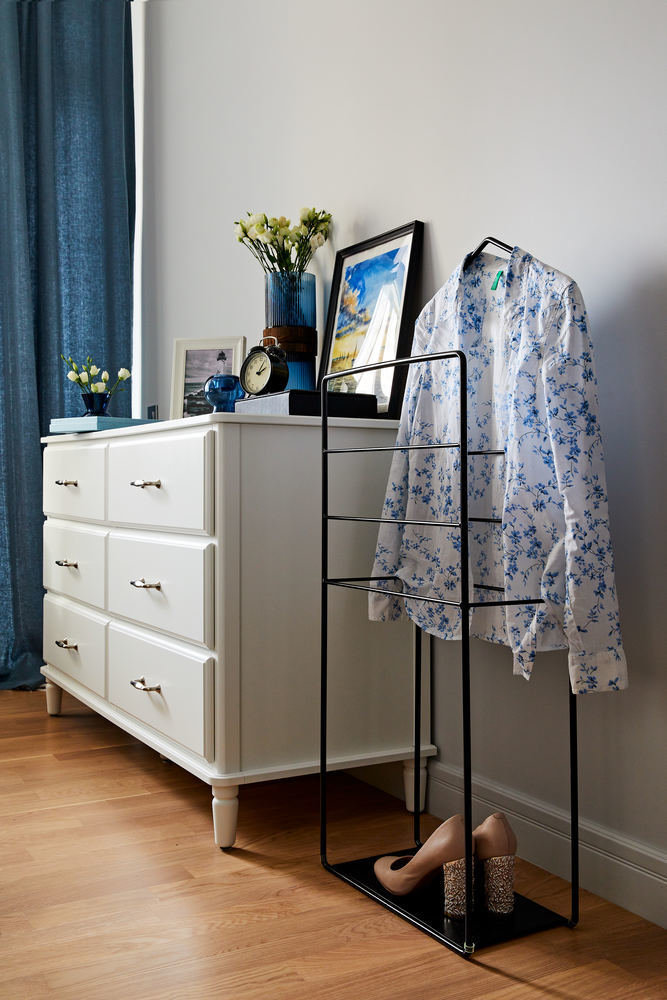 Фотография: Спальня в стиле Современный, Квартира, Студия, Проект недели, Долгопрудный, 1 комната, до 40 метров, Марина Каралкина – фото на INMYROOM