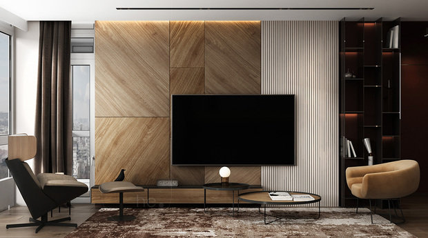 Фото из портфолио Hoffmann Apartment – фотографии дизайна интерьеров на INMYROOM