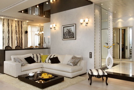 Квартира в стиле Ар-деко 150 кв.м.