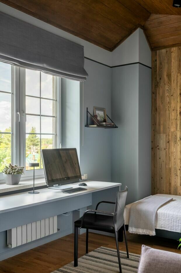 Фотография: Детская в стиле Современный, Проект дня, Дача, Подмосковье, Дом и дача, Кирпичный дом, 4 и больше, Более 90 метров, Елизавета Матвейко – фото на INMYROOM