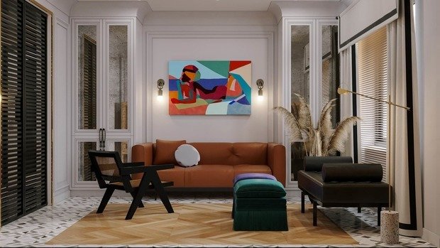 Фото из портфолио Фили 57м2 – фотографии дизайна интерьеров на INMYROOM