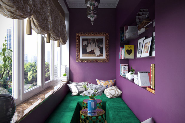 Фотография: Балкон в стиле Восточный – фото на INMYROOM